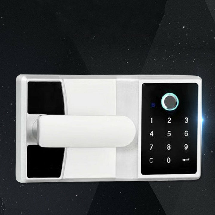 Electronic Digital Lock Fingerprint Password Home Door Security Lock Cabinet Cash Box Image 2
