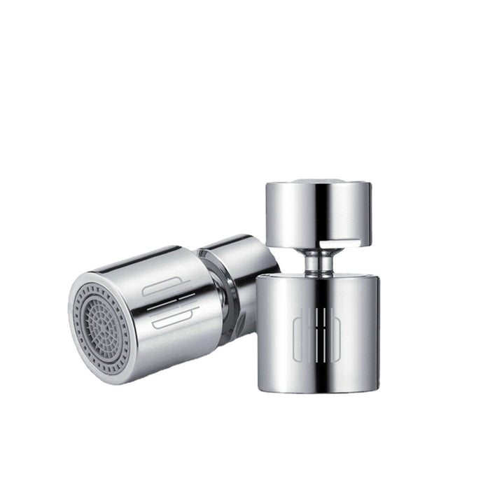 Kitchen Faucet Aerator Water Tap Nozzle Bubbler Saving Filter 360-Degree Double Function 2-Flow Splash-proof Connector Image 1
