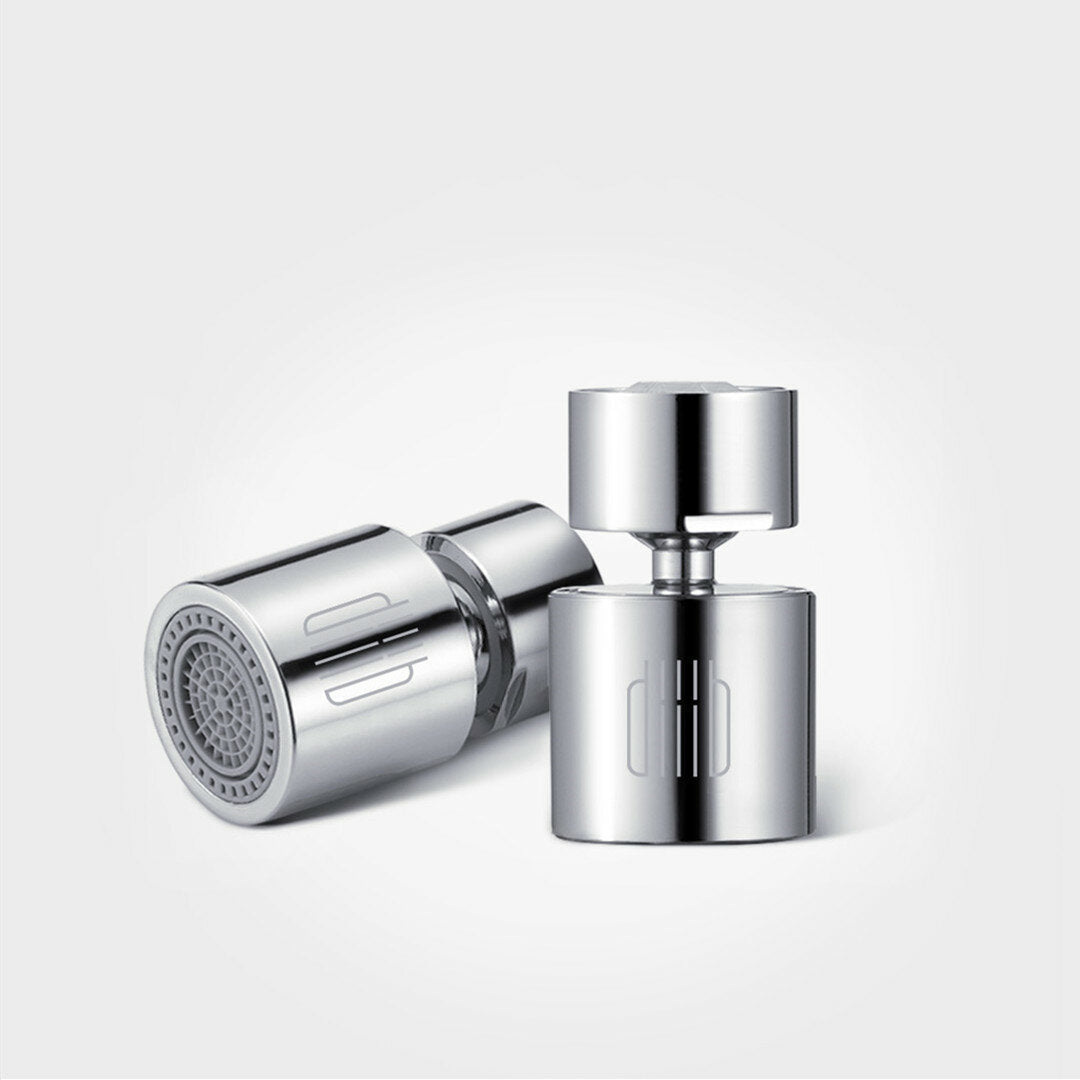 Kitchen Faucet Aerator Water Tap Nozzle Bubbler Saving Filter 360-Degree Double Function 2-Flow Splash-proof Connector Image 7