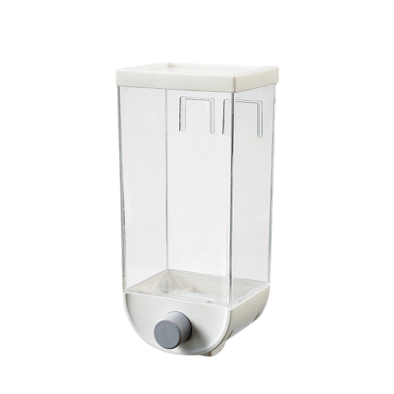 Kitchen Wall-Mounted Storage Tank Cereal Rice Bean Sealed Can Oatmeal Dispenser Wholesale Image 1
