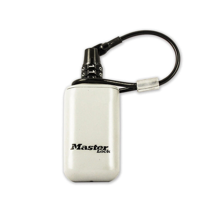 Mini Portable Key Box with Cable Lanyard Multi-function Home Outdoor Backpack Hanging Code Lock Storage Box Image 1