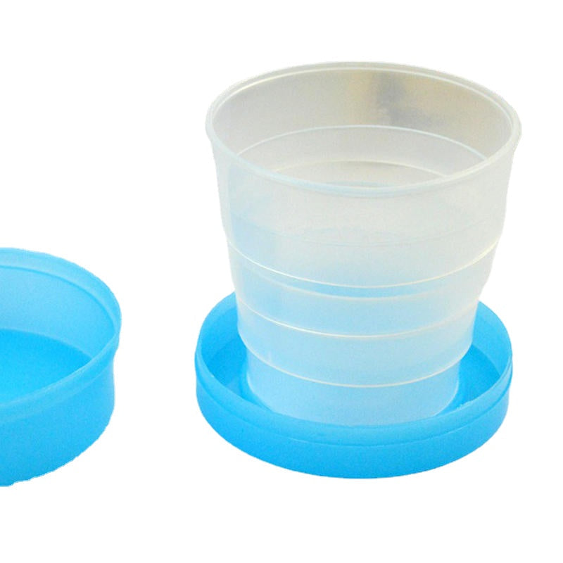 Plastic Outdoor Folding Water Cup Camping Hiking Folding Drinking Cup Image 4