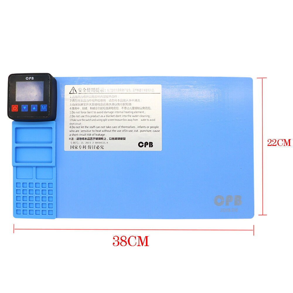 Plate CPB Heating Pad Repair Tool Universal Fast LCD Screen Separator Opening Mobile Phone Remover for iPad Image 4