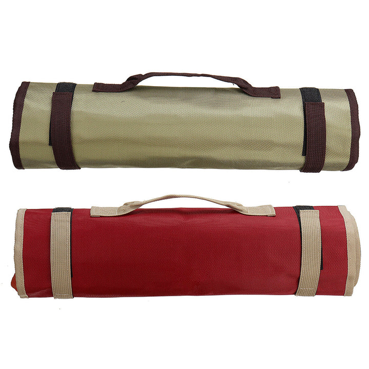 Red Portable Outdoor Camping Nail Work Tool Bag Storage Pocket Poucch Handbag Tool Bags Image 2
