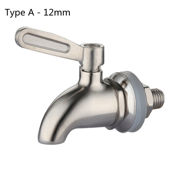 Stainless Steel Faucet Barrel Tap Dispenser for Home Brew Juice Water Coffee Fridge Kegs With The Switch Image 7