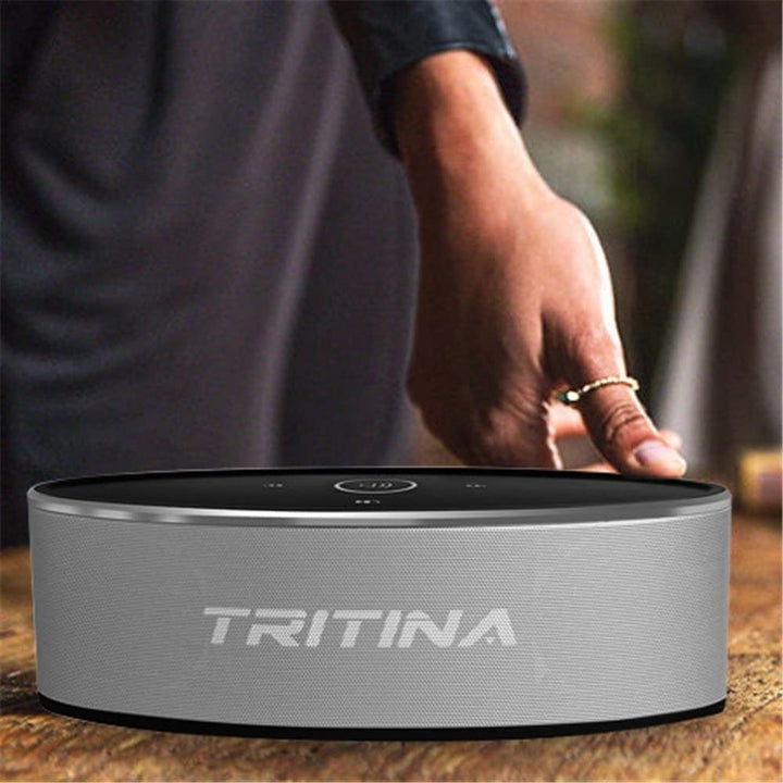 Tritina Wireless Speaker Stereo HD SoundTouch Control with Fashion LightBluetooth Built-in Mic Handsfree CallingTF Card Image 9