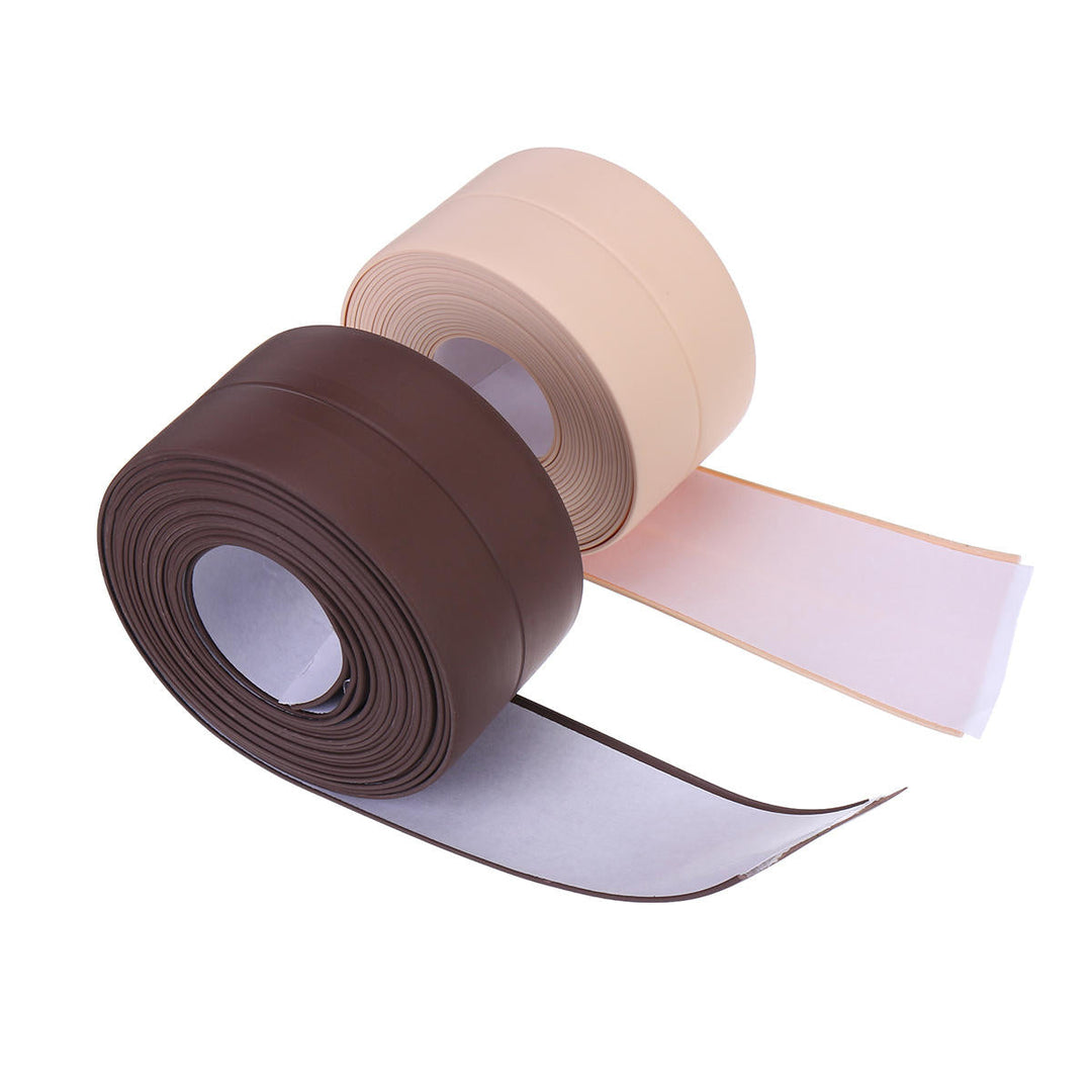 Waterproof Tape Kitchen Bathroom Toilet Sink Wall Corner PVC Sealing Strip Image 1