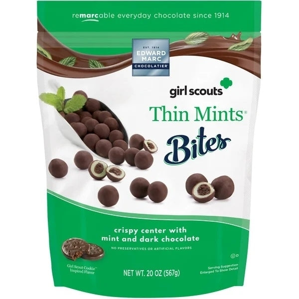 Edward Marc Girl Scouts Thin Mints Bites20 Ounce Image 1