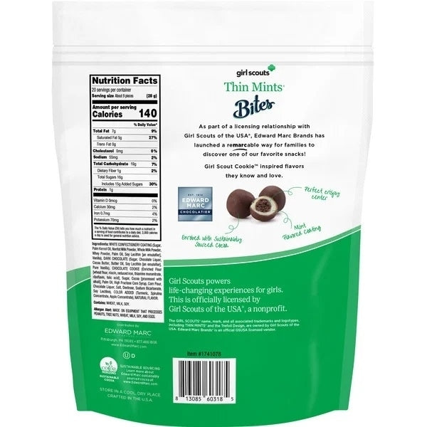 Edward Marc Girl Scouts Thin Mints Bites20 Ounce Image 2