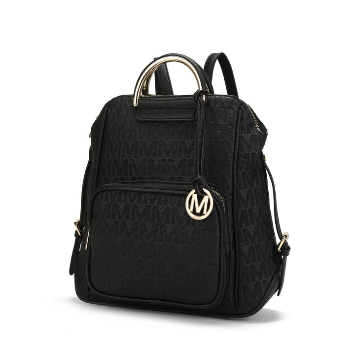 MKF Collection Torra Milan Shoulder Bag .M. Signature Multi-Compartments Trendy Backpack By Mia K. Image 1