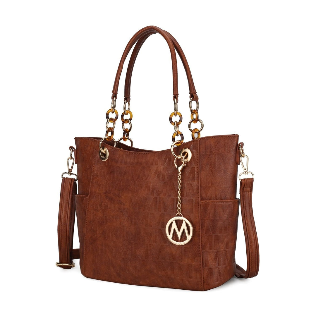 MKF Collection Rylee Tote Handbag Crossbody Multi-Functional Shoulder Bag by Mia K. Image 4