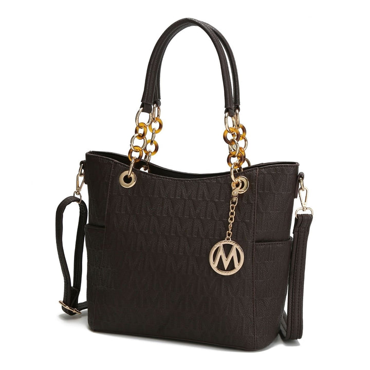 MKF Collection Rylee Tote Handbag Crossbody Multi-Functional Shoulder Bag by Mia K. Image 4