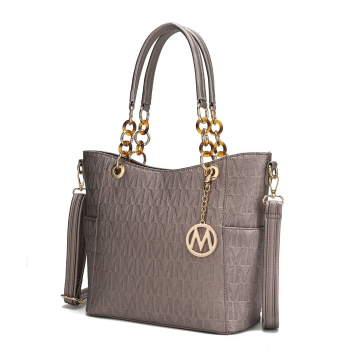 MKF Collection Rylee Tote Handbag Crossbody Multi-Functional Shoulder Bag by Mia K. Image 9