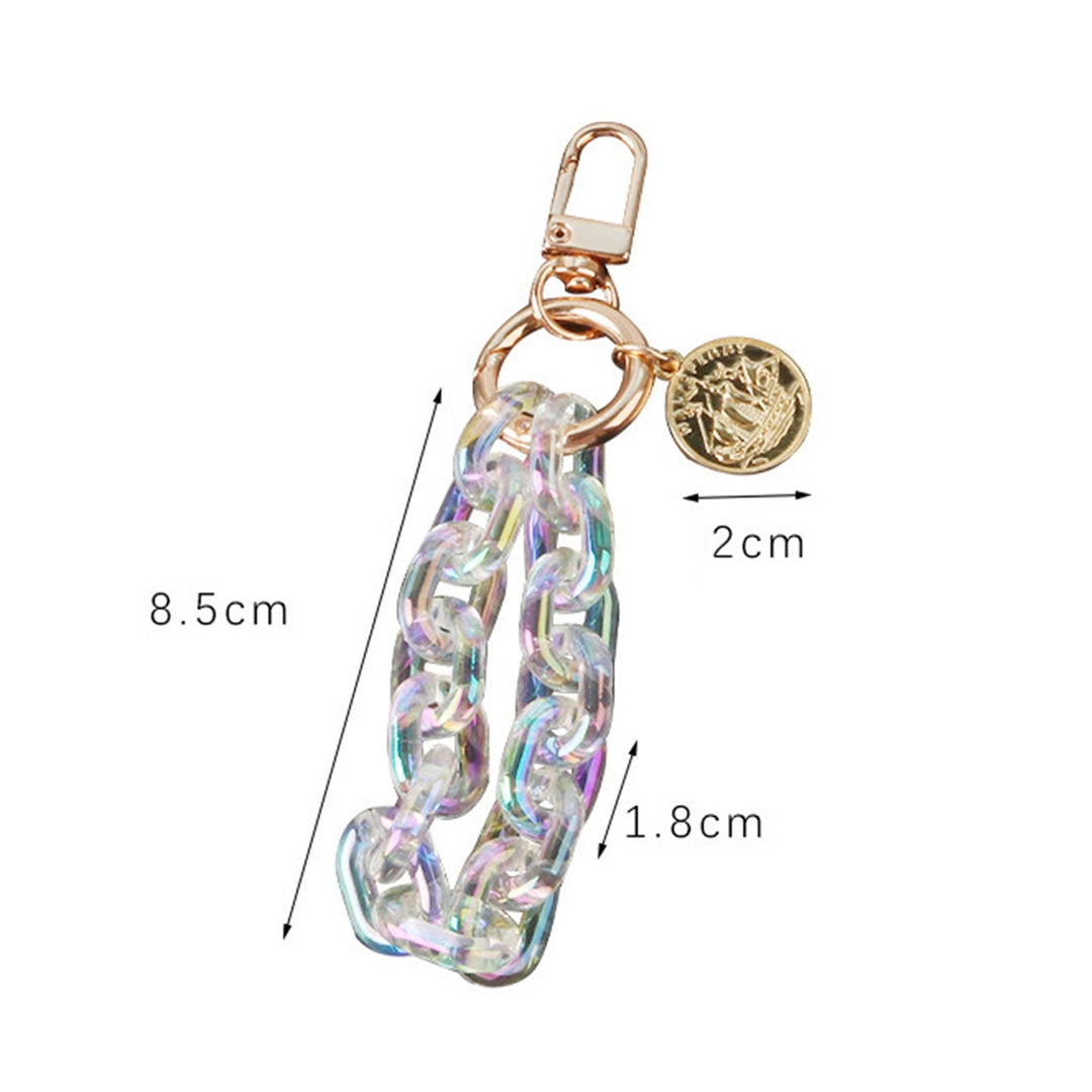 Keyring Anti-scratching Portable Wide Application Charm Key Chain Car Key Ring Pendant for Handbags Image 7