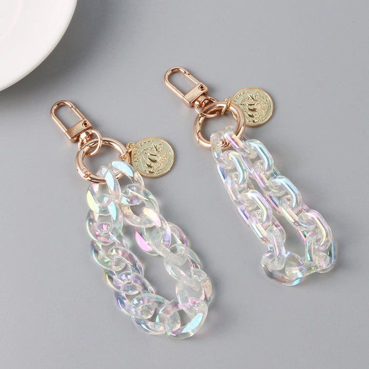 Keyring Anti-scratching Portable Wide Application Charm Key Chain Car Key Ring Pendant for Handbags Image 8