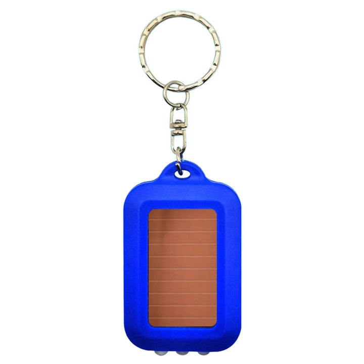 Electric Torch High Hardness Waterproof Plastic Solar Energy Powered Torch Keychain Accessory for Home Image 4