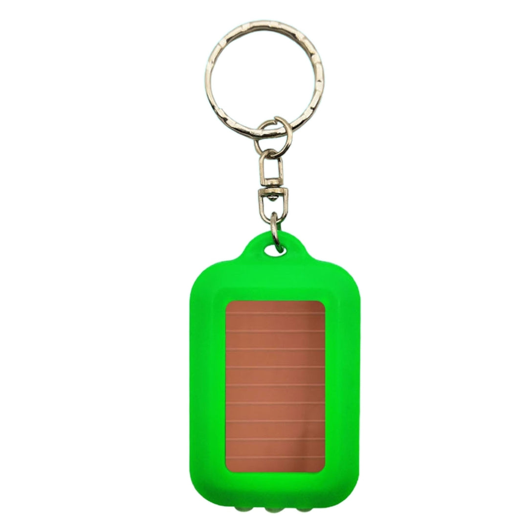 Electric Torch High Hardness Waterproof Plastic Solar Energy Powered Torch Keychain Accessory for Home Image 7