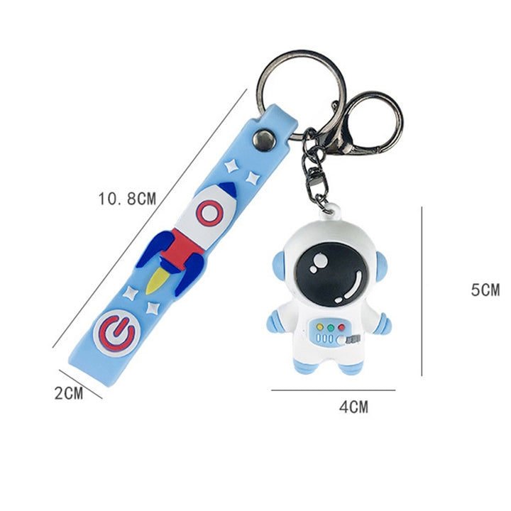 Key Chain Astronaut Letter Print Unisex Multipurpose Bright Color Key Holder Bag Accessories Image 8