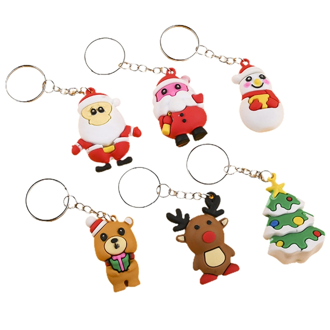 Christmas Cartoon Keychain Chain for Friends Image 3