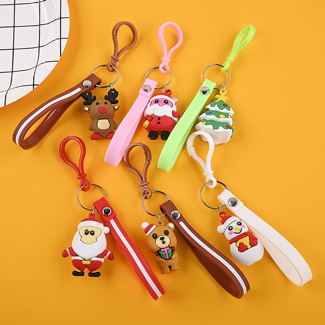 Christmas Cartoon Keychain Chain for Friends Image 4