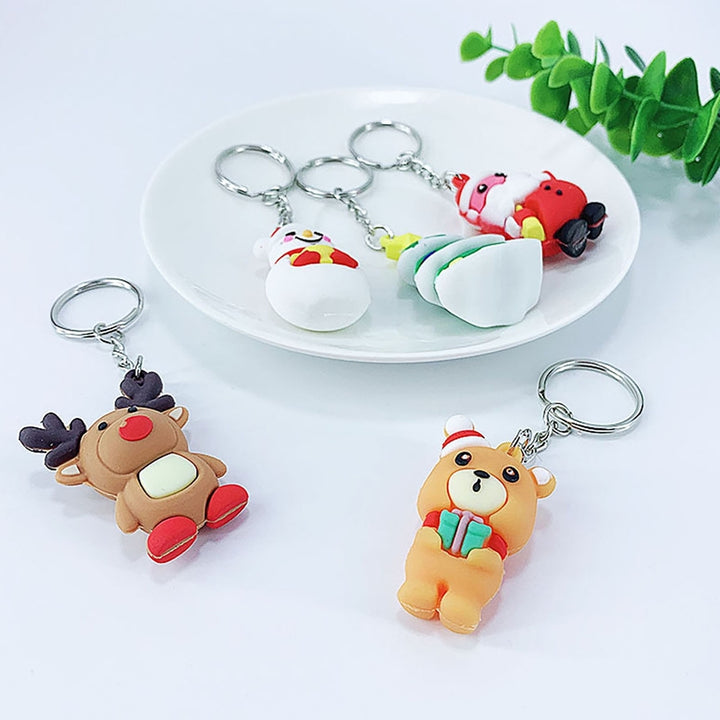 Christmas Cartoon Keychain Chain for Friends Image 6