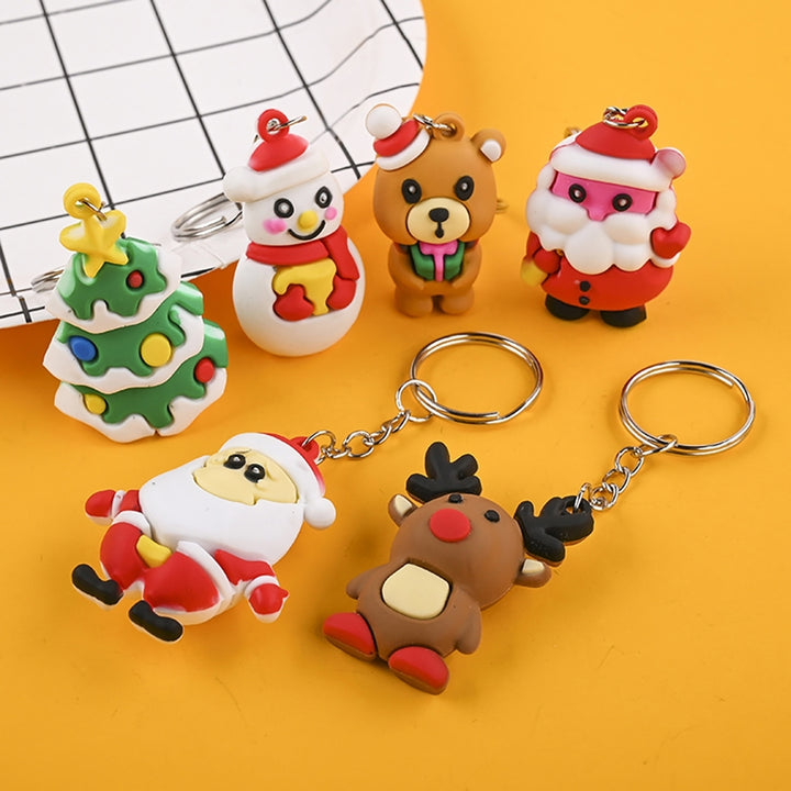 Christmas Cartoon Keychain Chain for Friends Image 8