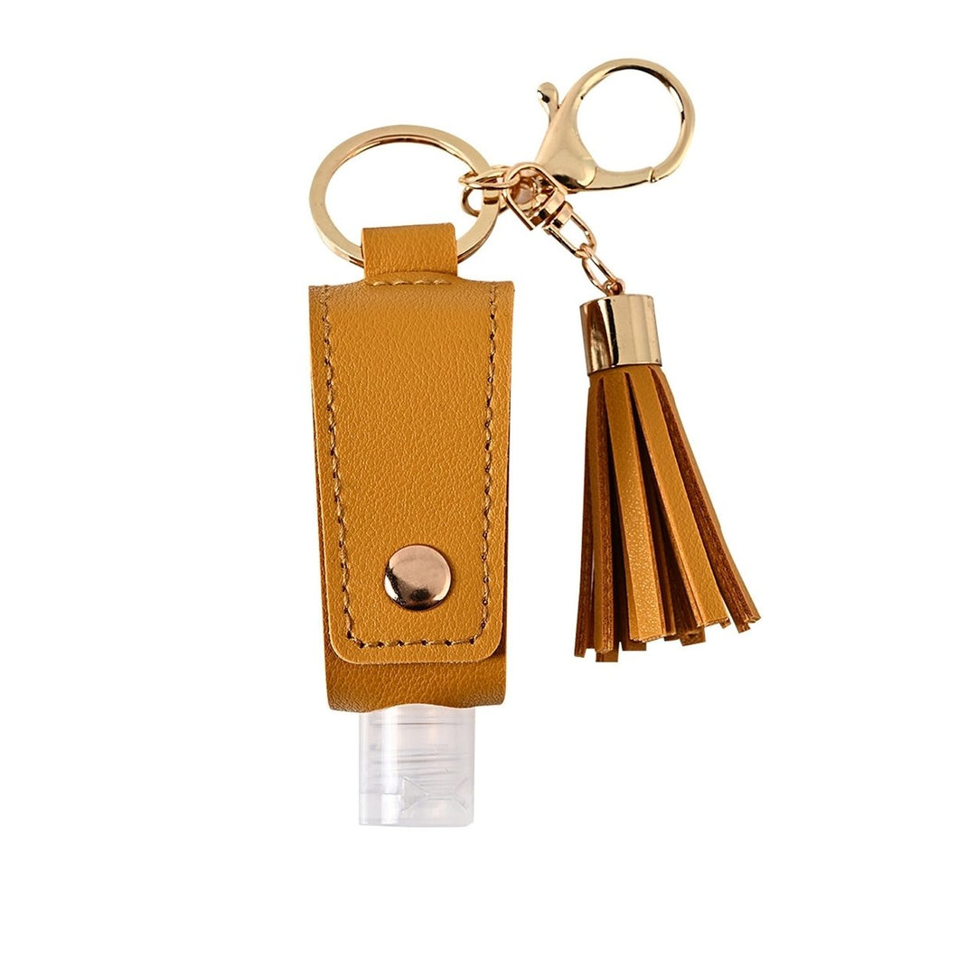 Sanitizer Bottle Keychain Empty Keychain for Going Out Image 1