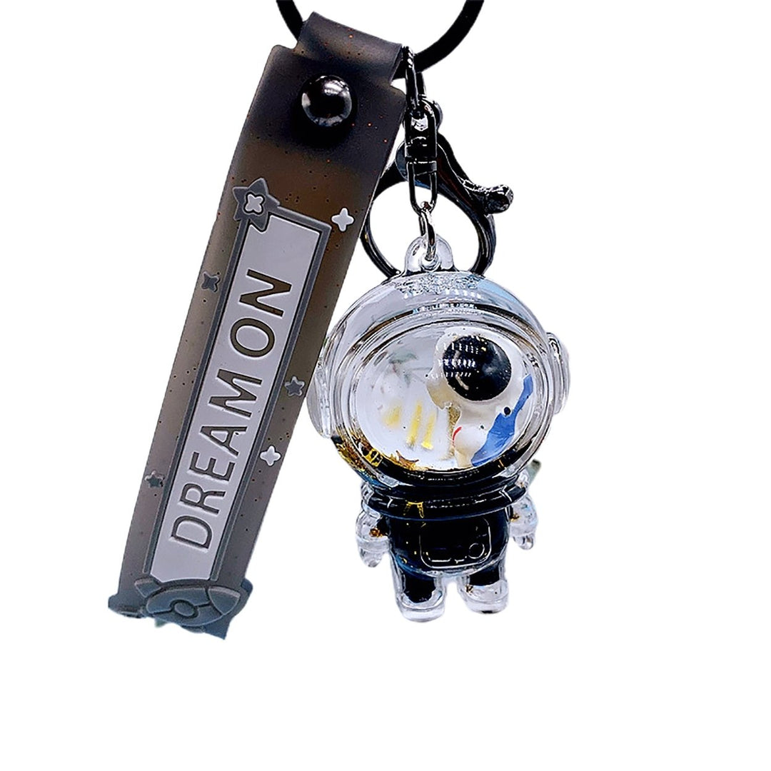 Key Chain Multi-purpose Realistic Three-dimensional Reusable DIY Decorative Gift Men Women Cartoon Spaceman Key Ring Bag Image 4