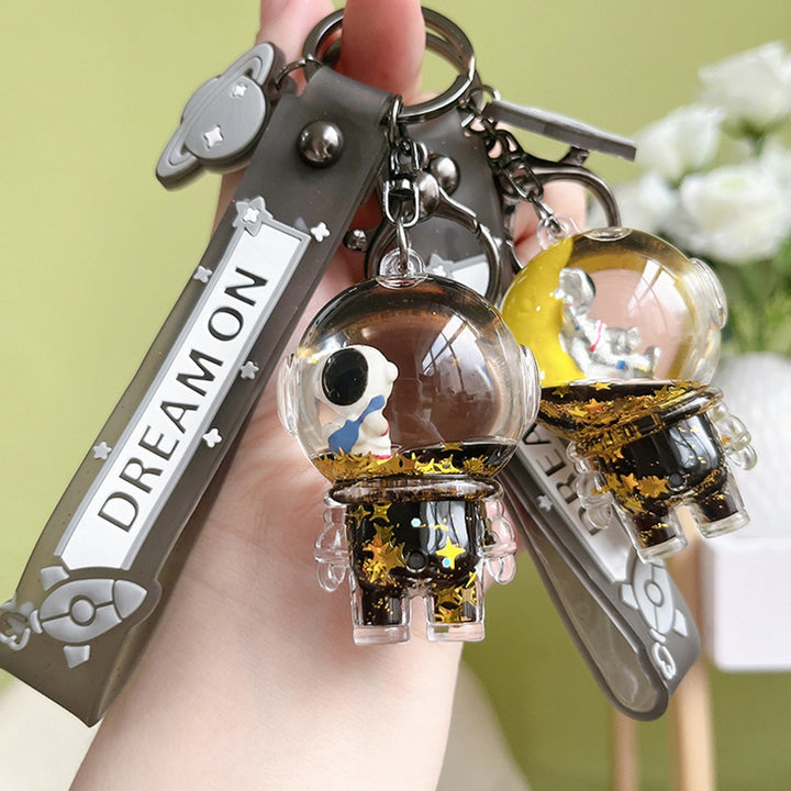 Key Chain Multi-purpose Realistic Three-dimensional Reusable DIY Decorative Gift Men Women Cartoon Spaceman Key Ring Bag Image 7