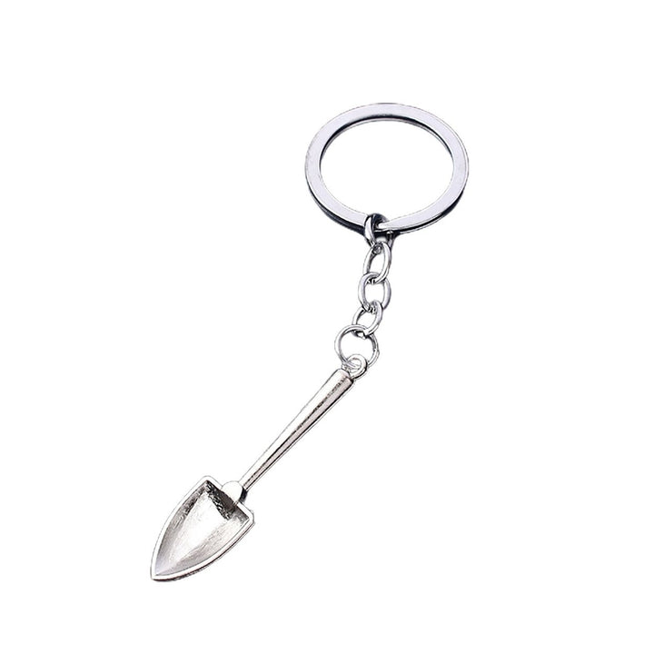 Keychain Delicate Craft High Hardness Corrosion-resistant Mini Utility Pocket Ruler Hammer Wrench Key Ring for Daily Use Image 1