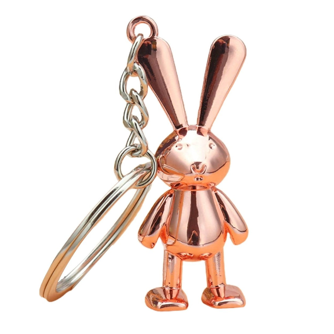 Rabbit Key Chain Cartoon Men Jewelry for Handbag Image 1