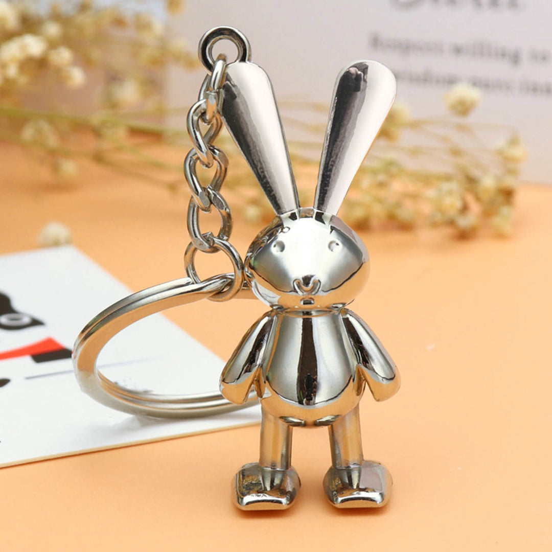 Rabbit Key Chain Cartoon Men Jewelry for Handbag Image 10