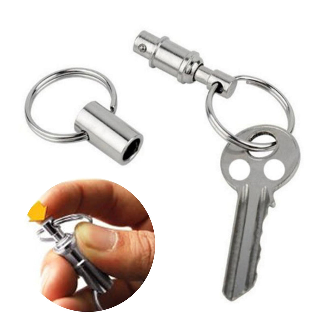 2 Pcs/Set Keyring Durable Outdoor Keychain for Climbing Image 3