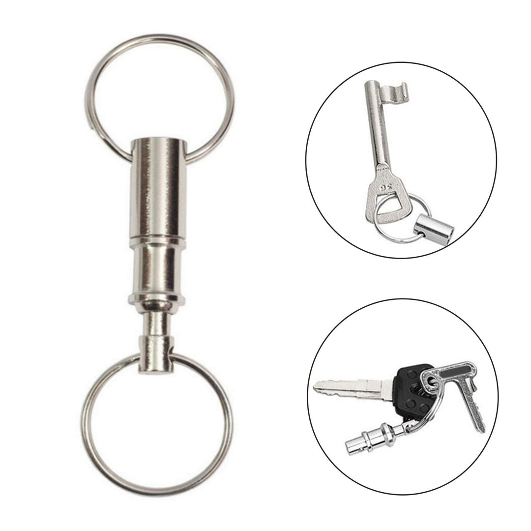 2 Pcs/Set Keyring Durable Outdoor Keychain for Climbing Image 4