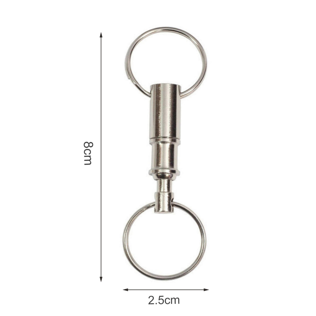 2 Pcs/Set Keyring Durable Outdoor Keychain for Climbing Image 6