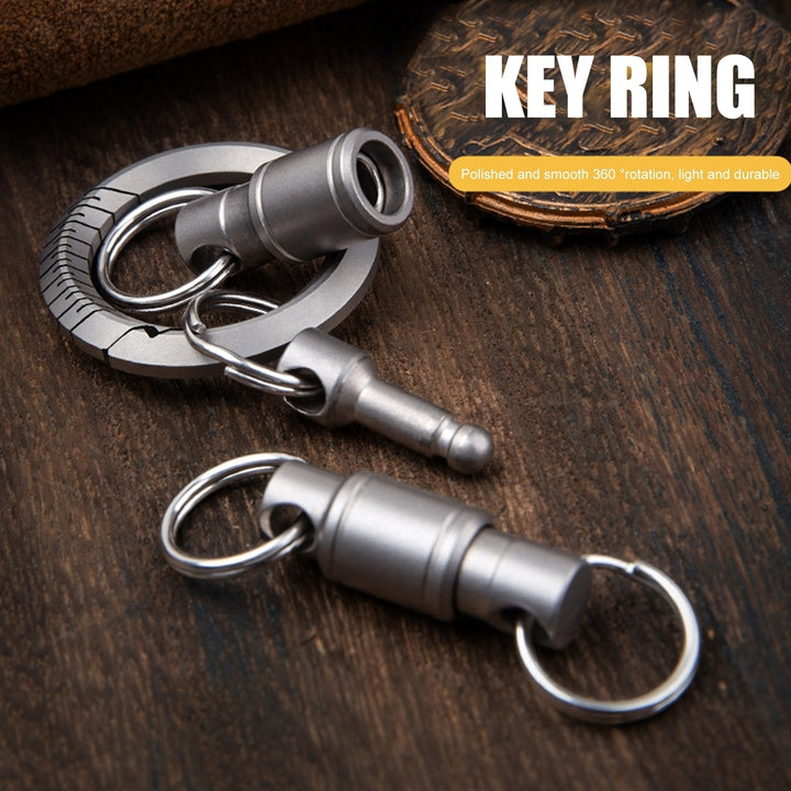 Key Holder Good Weight Buckle Keychain for Home Image 7