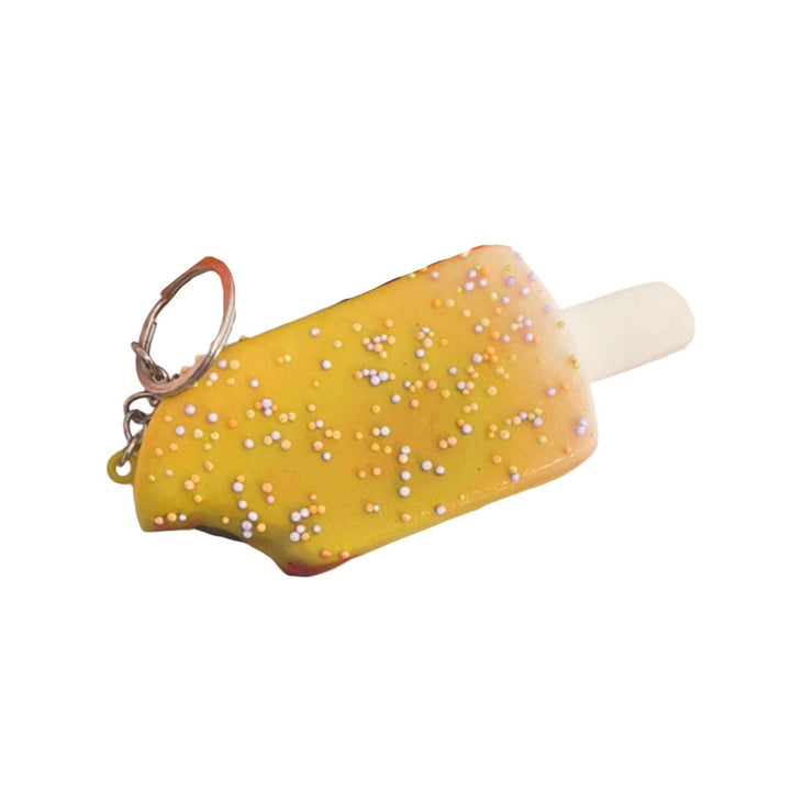 Decorative Mobile Chain Beautiful Lovely Lightweight Exquisite DIY Faux Leather Soft Ice Cream Key Pendant for Gift Image 11