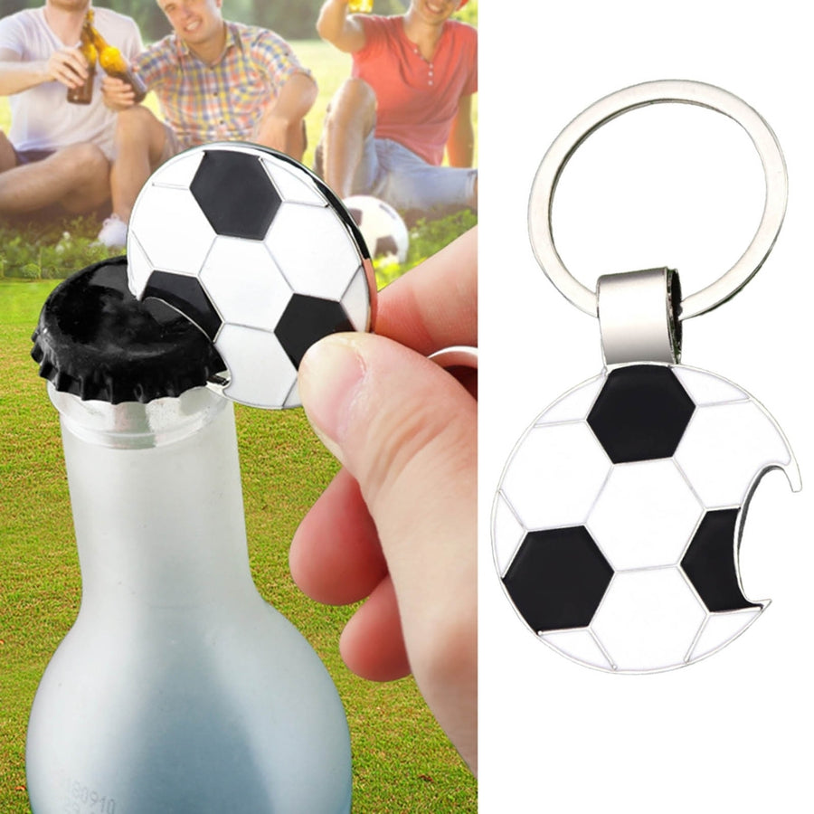 Key Pendant Smooth Surface Opener Keychain for Friends Image 1