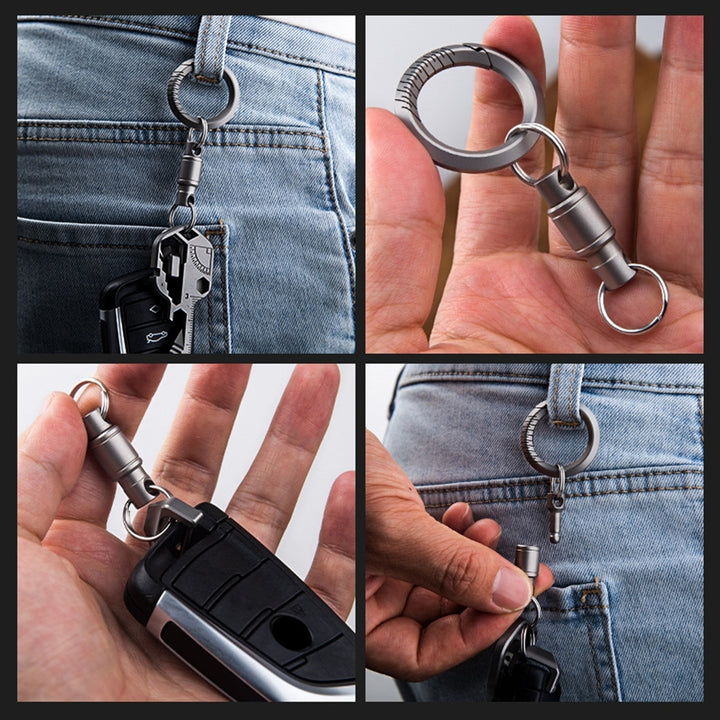 Key Holder Good Weight Buckle Keychain for Home Image 10