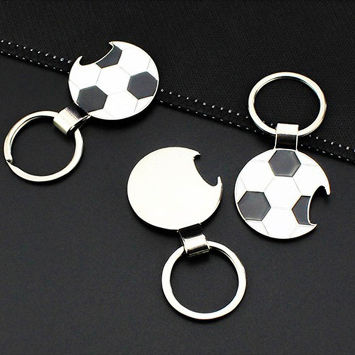 Key Pendant Smooth Surface Opener Keychain for Friends Image 4