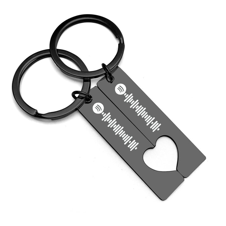 1 Pair Keychain Pendants Gift Keychains for Friend Image 1