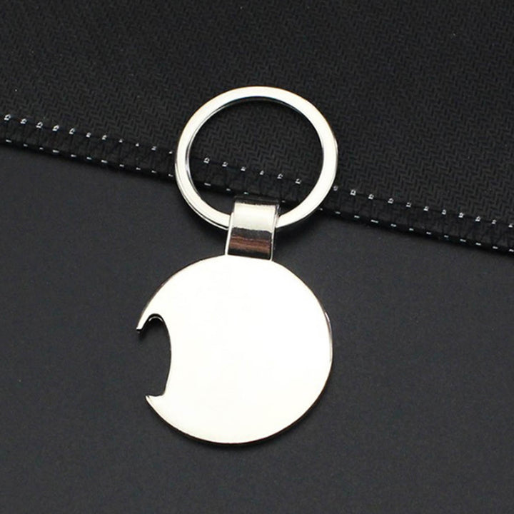 Key Pendant Smooth Surface Opener Keychain for Friends Image 10