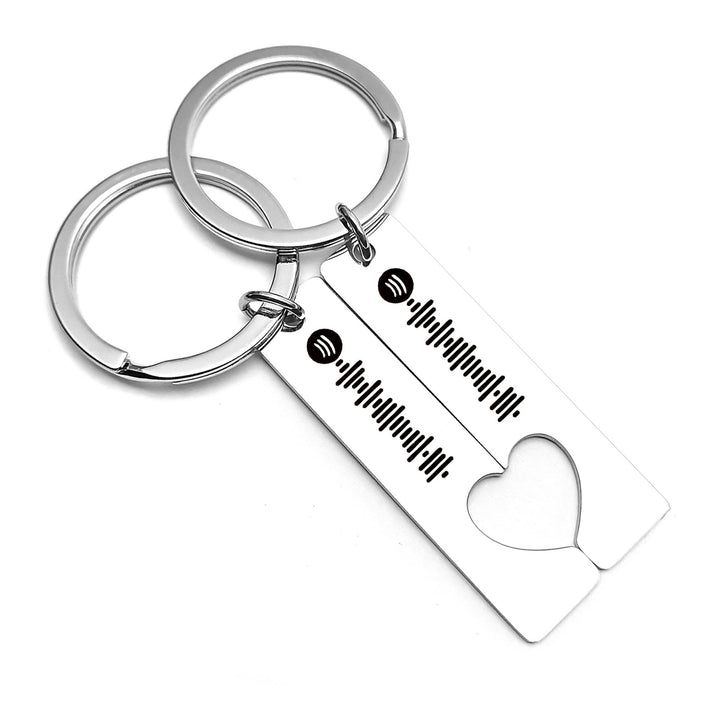 1 Pair Keychain Pendants Gift Keychains for Friend Image 4