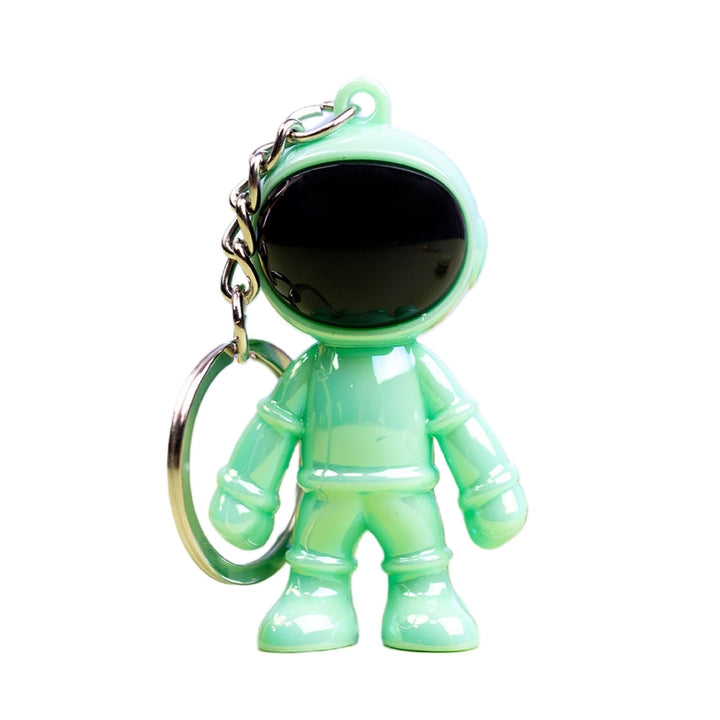 Key Chain Lovely Best Friends Gift Plastic 3D Cartoon Astronaut Backpack Pendant Jewelry Accessories Image 7