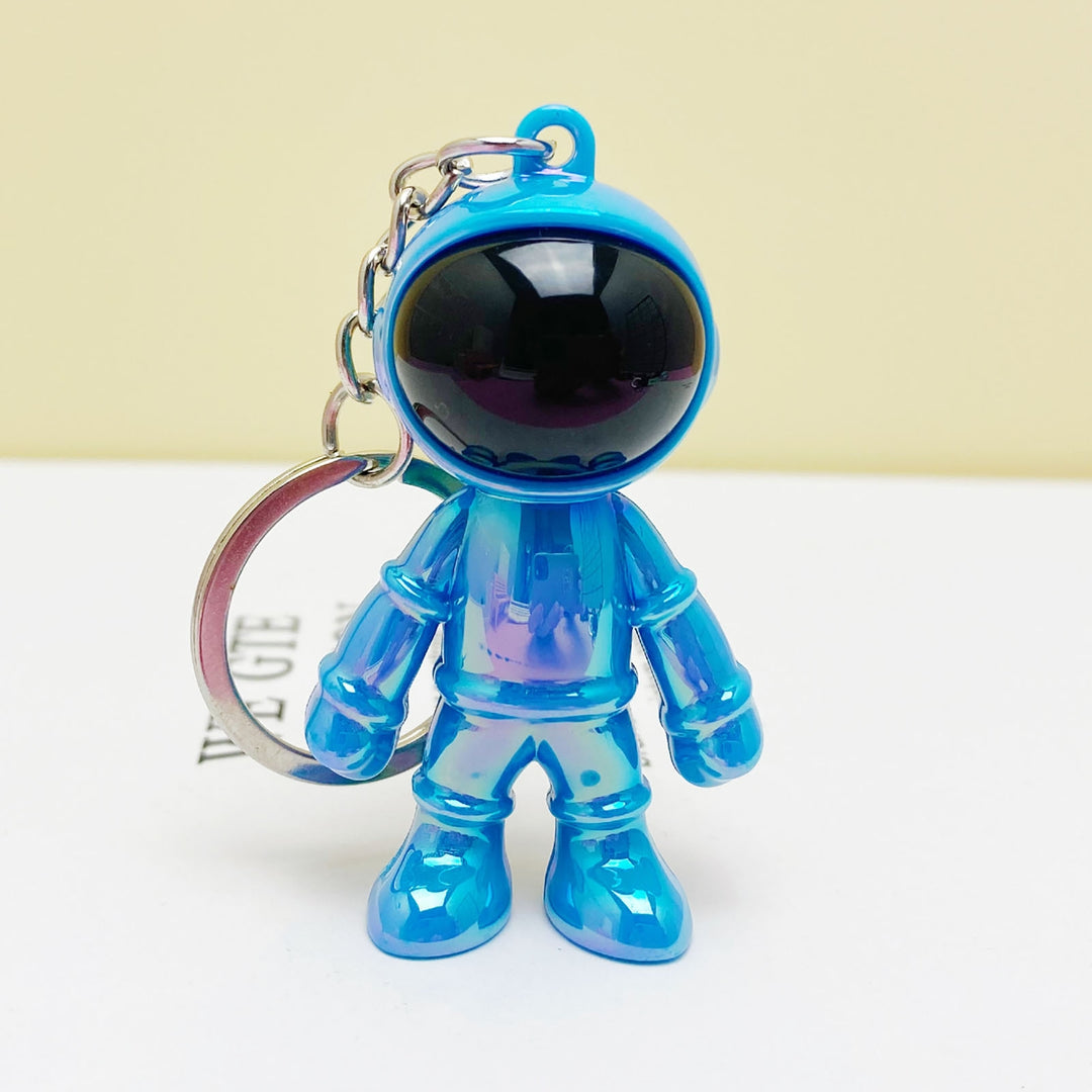 Key Chain Lovely Best Friends Gift Plastic 3D Cartoon Astronaut Backpack Pendant Jewelry Accessories Image 9