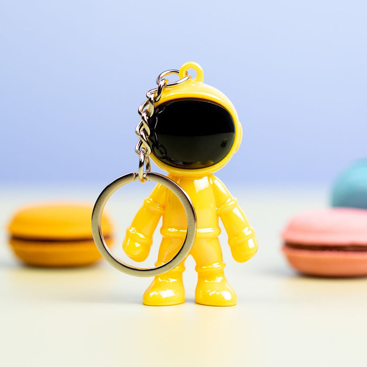 Key Chain Lovely Best Friends Gift Plastic 3D Cartoon Astronaut Backpack Pendant Jewelry Accessories Image 10