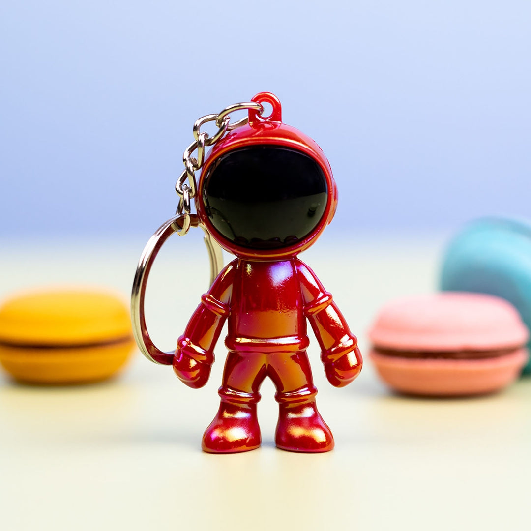 Key Chain Lovely Best Friends Gift Plastic 3D Cartoon Astronaut Backpack Pendant Jewelry Accessories Image 11