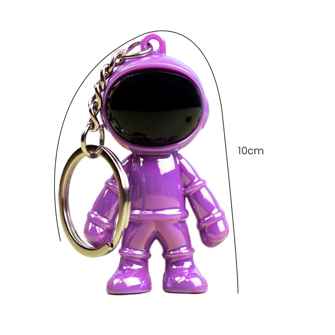 Key Chain Lovely Best Friends Gift Plastic 3D Cartoon Astronaut Backpack Pendant Jewelry Accessories Image 12