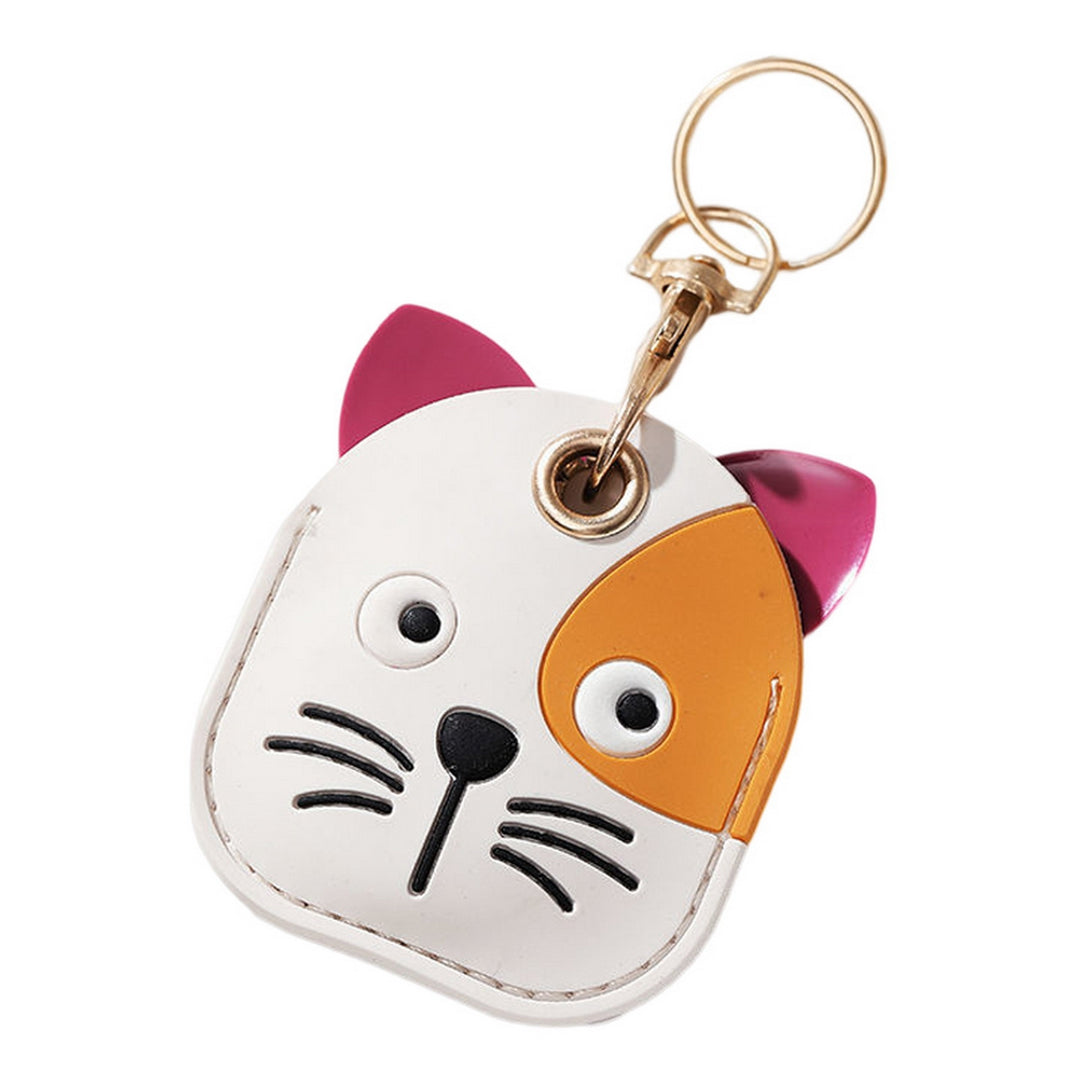 Animal Keychain Multifunctional Cute Tiger Access Card Sleeve Anti-lost Car Key Ring Pendant Backpack Ornament Image 2