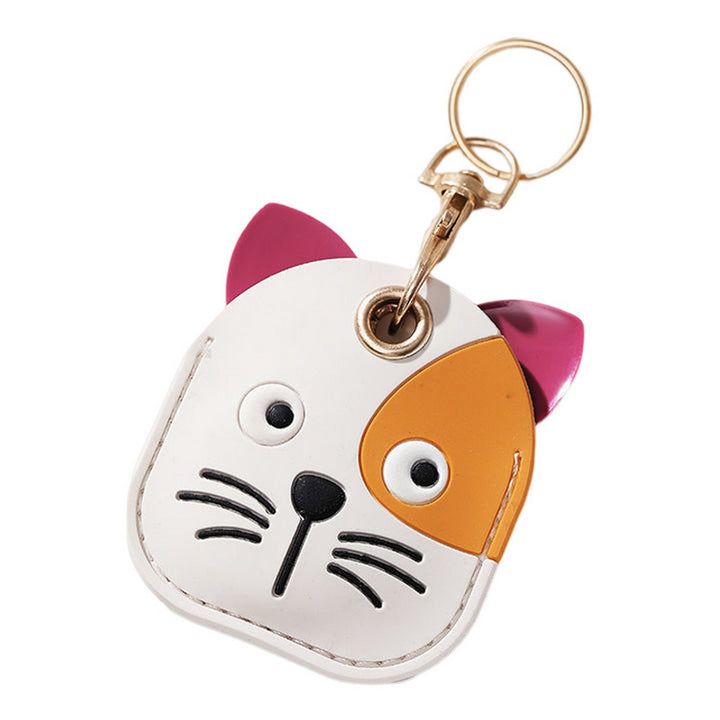 Animal Keychain Multifunctional Cute Tiger Access Card Sleeve Anti-lost Car Key Ring Pendant Backpack Ornament Image 2